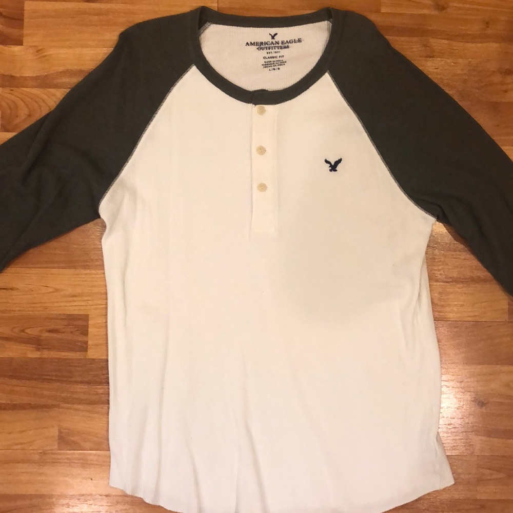 (3 Shirts) Men’s Ae Thermals & Real tree shirt